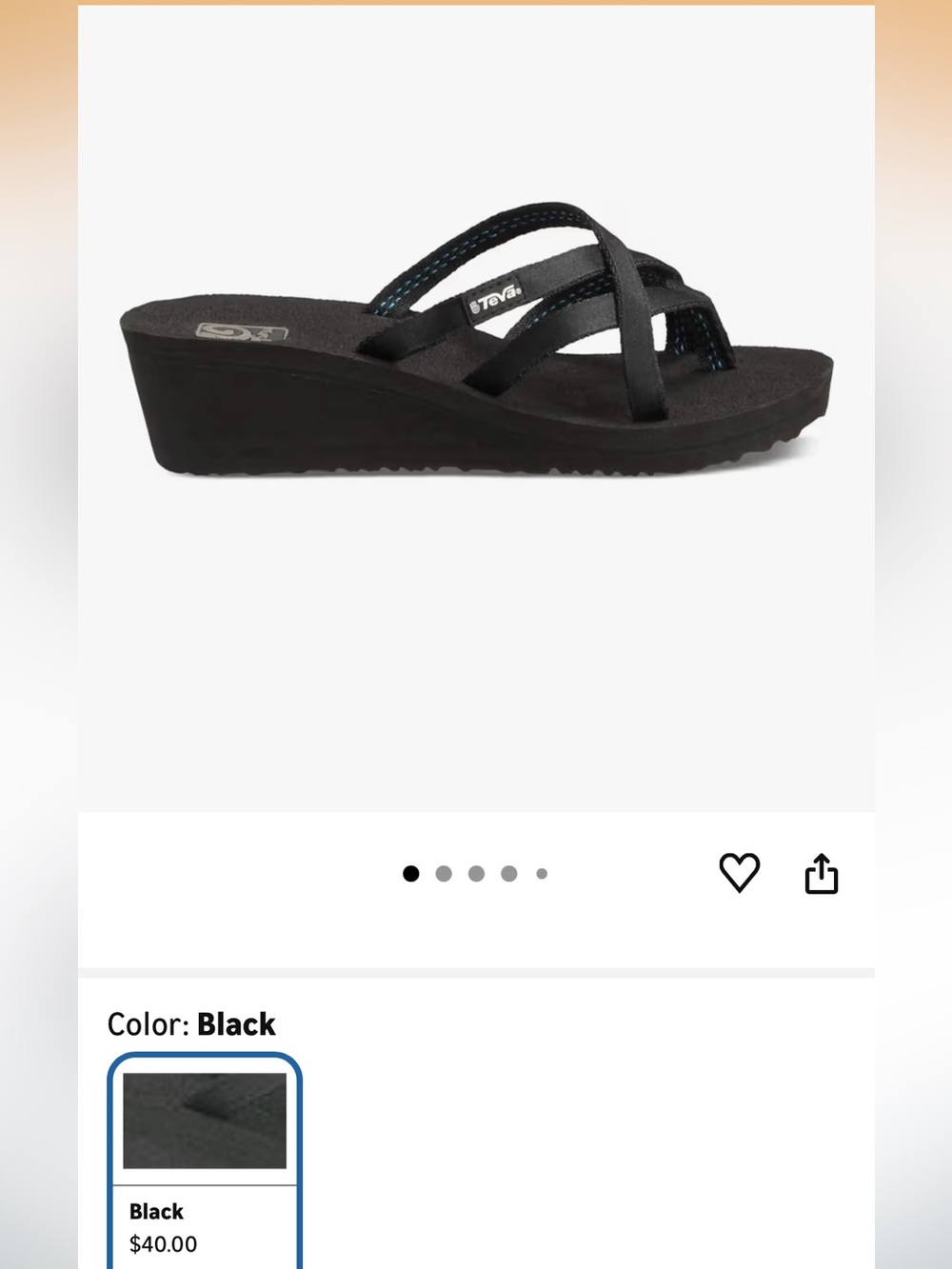 Teva Women's Mush Mandalyn Wedge size 11